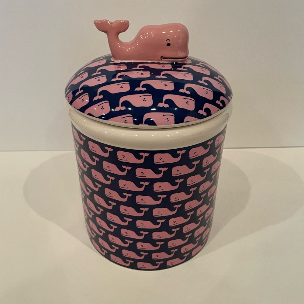 Vineyard Vines cookie jar